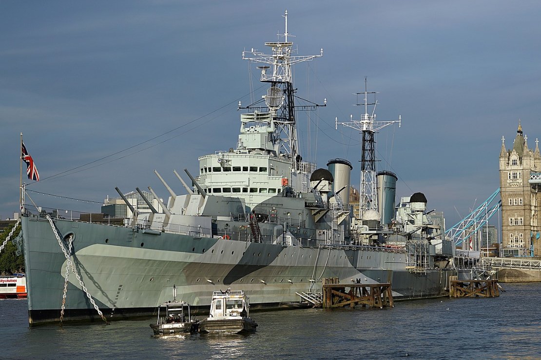 HMS Belfast in Londen
