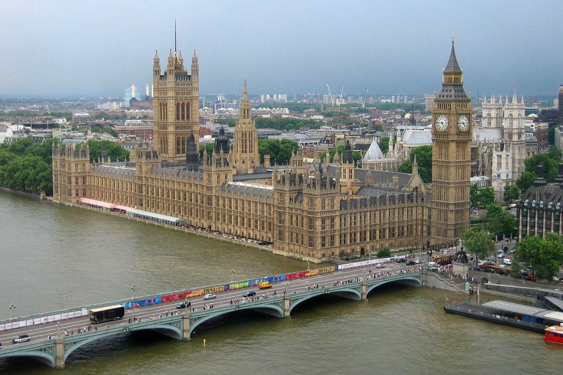 Houses of Parliament in Londen