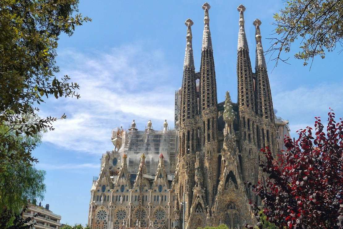 De magische Sagrada Familia in Barcelona a