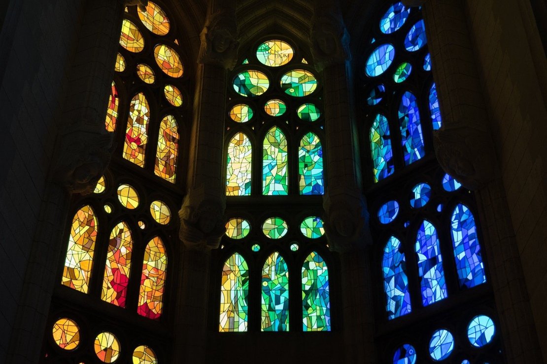 De magische Sagrada Familia in Barcelona c