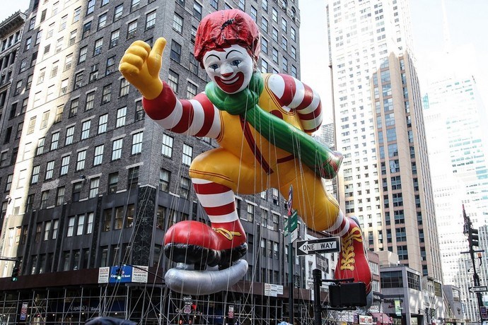 Macy's Thanksgiving Day Parade Clown