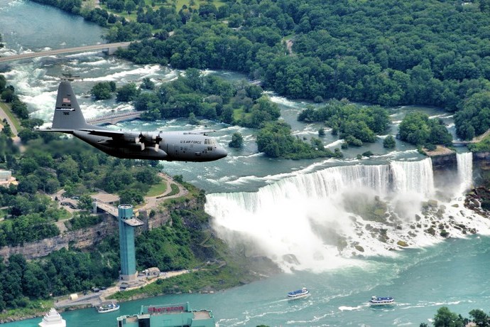 Niagara Falls Lucht